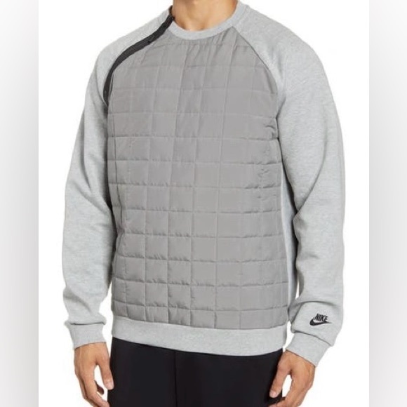 Nike Tech Pack Quilted Crew Sweater - Picture 4 of 5